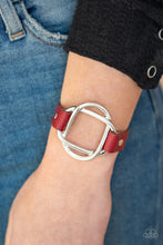 Load image into Gallery viewer, Paparazzi Nautically Knotted - Red
